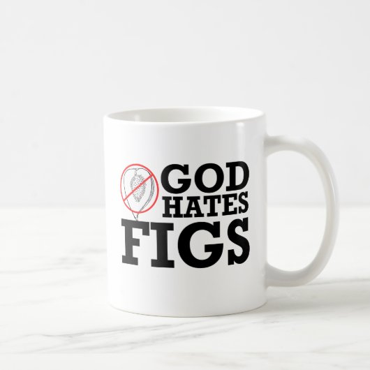 GOTT HASST FEIGEN - .PNG KAFFEETASSE (Rechts)