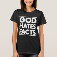 Gott hasst Tatsachen Atheist Anti Religion Jesus M