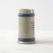 Gott hat Barmherzigkeit, die ich nicht habe Bierglas (Mittel)