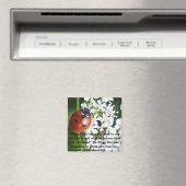 Gott hat Bibel Vers 1 Korinther 2:9 vorbereitet Magnet (In Situ (Geschirrspüler))