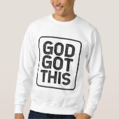 Gott hat das got sweatshirt (Vorderseite)