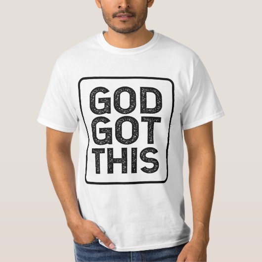 Gott hat das got T-Shirt (Vorderseite)