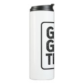 Gott hat das got thermosbecher (Nach links gedreht)