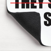 Gott hat das letzte Wort Mousepad (Ecke)