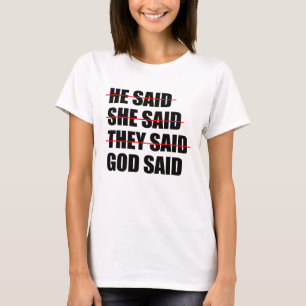 Gott hat das letzte Wort T-Shirt