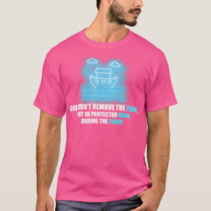Gott hat die Flut nicht beseitigt, aber er beschüt T-Shirt