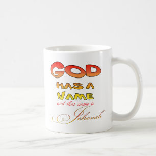 Gott hat einen Namen Jehovah Kaffeetasse