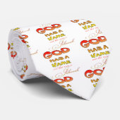 Gott hat einen Namen Jehovah Krawatte (Gerollt)