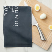 Gott hat einen Weg in einem Manger Zitat gefunden Geschirrtuch (Viertel Falte)