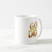 Gott hat es getan – Glaube-Inspirierter Christlich Kaffeetasse (VorderseiteRechts)