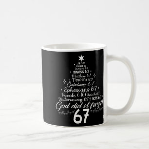 Gott hat es zuerst gemacht 67 Christliche Bibel 6 Kaffeetasse