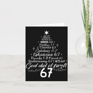 Gott hat es zuerst gemacht 67 Christliche Bibel 6  Karte