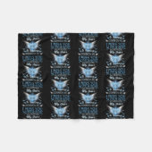 Gott hat meine Schwester im Himmel zu einer Engel  Fleecedecke (Vorderseite (Horizontal))