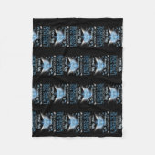 Gott hat meine Schwester im Himmel zu einer Engel  Fleecedecke (Vorderseite)