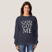 GOTT HAT MICH CUTE EINFACH STYLISH MODERN MINIMAL  SWEATSHIRT (Vorne ganz)