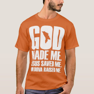 Gott hat mich Jesus Gerettet Moldau T-Shirt