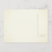 Gott hat mich vergessen - Postkarte / UAWG / Einla (Rückseite)