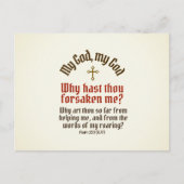 Gott hat mich vergessen - Postkarte / UAWG / Einla (Vorderseite)