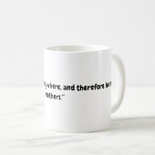 Gott hat Mütter geschaffen Kaffeetasse (VorderseiteRechts)