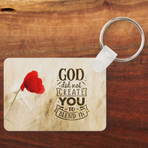 Gott hat Sie nicht zu einem Christlichen Zitat zus Schlüsselanhänger