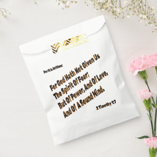 Gott hat uns den Geist der Angst nicht gegeben Geschenktütchen (Versiegelt)