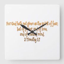 Gott hat uns den Geist der Angst nicht gegeben
