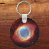 Gott Helix Nebula Star Evolution Rotes Blau Schlüsselanhänger (Vorderseite)