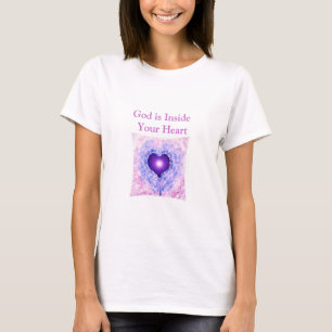 Gott-Herz-Gott ist innerhalb Ihres Herzens T-Shirt