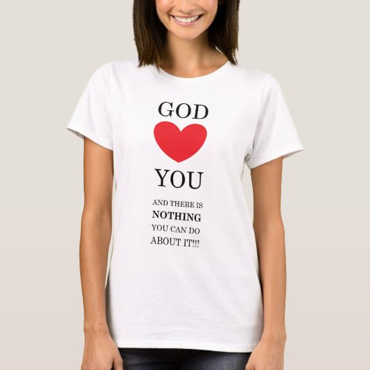 Gott Herz Sie Frauen T - Shirt (Vorderseite)