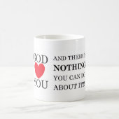 Gott Herz Sie Kaffeetasse (Mittel)