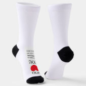 Gott Herz Sie Socken (Gewinkelt)