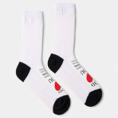 Gott Herz Sie Socken (Rechts)