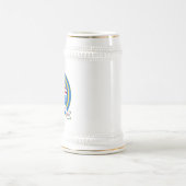 Gott-Hilfe Amerika widerstehen lustigen dem Bierglas (Mittel)