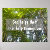 Gott hilft ihnen, die Inspiration Poster (Vorne)