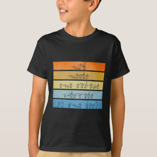 Gott hört Gebete Gehörtes Bewusstsein Vintag Sign T-Shirt