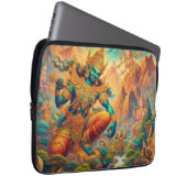 Gott im Himmlischen Tal Laptopschutzhülle (Vorne Rechts)