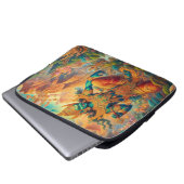 Gott im Himmlischen Tal Laptopschutzhülle (Vorne Knopf)