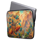 Gott im Himmlischen Tal Laptopschutzhülle (Vorderseite Links)