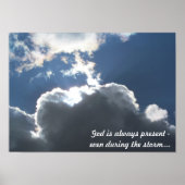 Gott im Sturm Poster (Vorne)