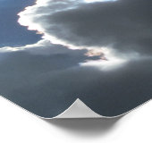 Gott im Sturm Poster (Ecke)