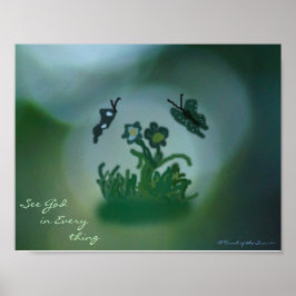 Gott in allem sehen poster