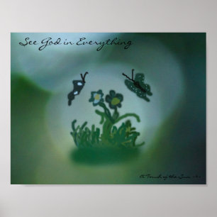 Gott in allem sehen poster