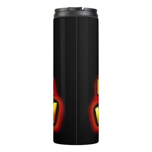 Gott in ihr: Sie liebt Thermosbecher (Rückseite)