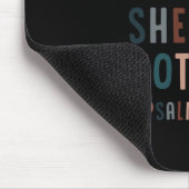 Gott in ihr wird nicht fallen Herbst Herbst Mousepad (Ecke)