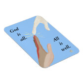 Gott ist alles, nun Energie, Multi-Rasse-Hands-Mag Magnet (Rechte Seite)