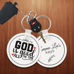 Gott ist allezeit gut Anpassbar Schlüsselanhänger