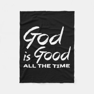Gott ist allezeit gut Christliche Gottesdienstpred Fleecedecke