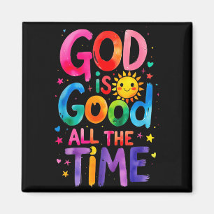Gott ist allezeit gut Jesus Christus Christliches Magnet