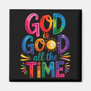 Gott ist allezeit gut Jesus Christus Christliches Magnet