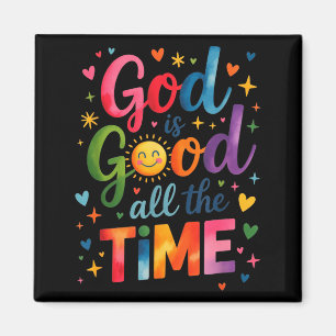 Gott ist allezeit gut Jesus Christus Christliches Magnet